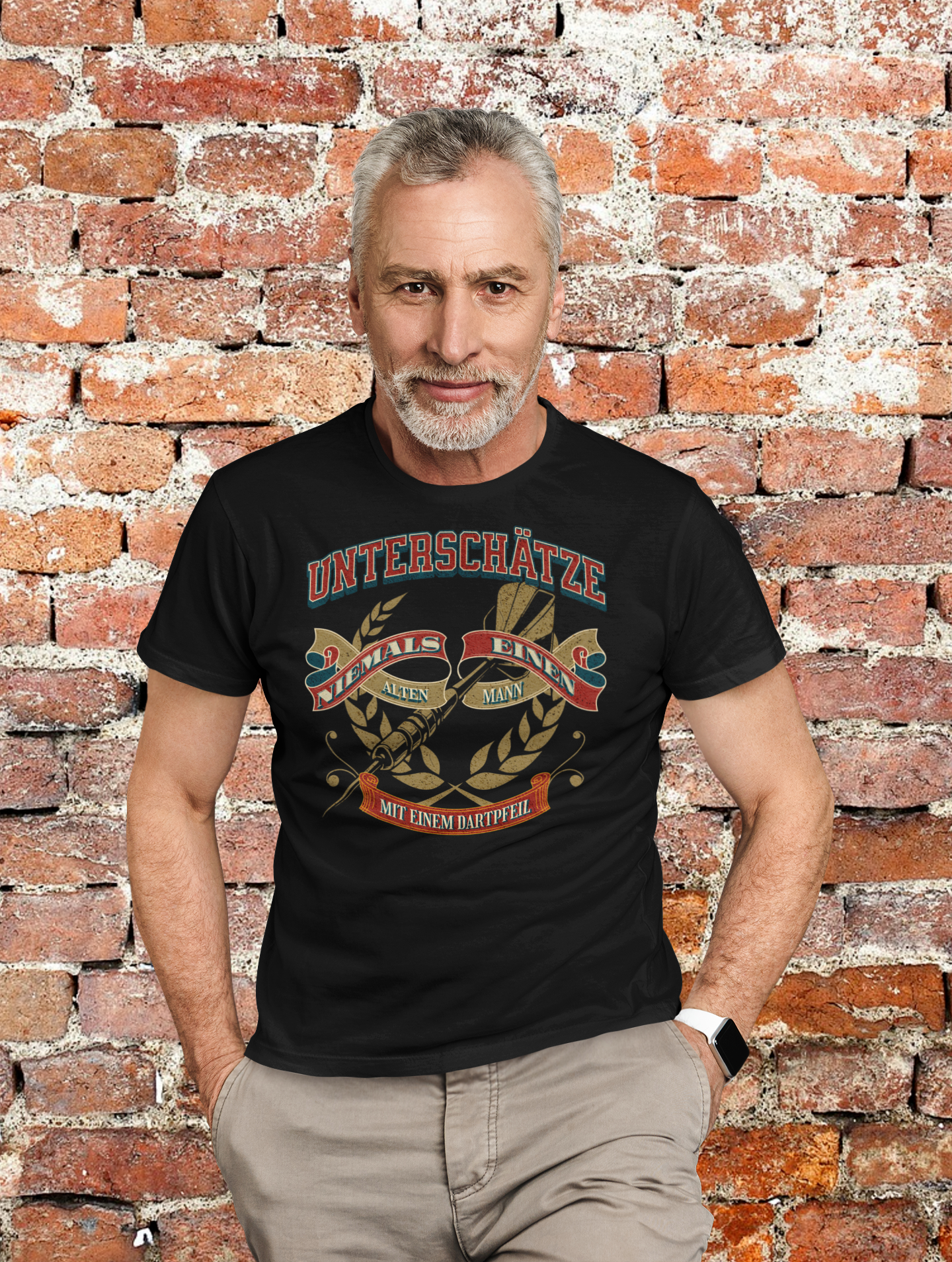 Unterschätze niemals... - Premium Shirt