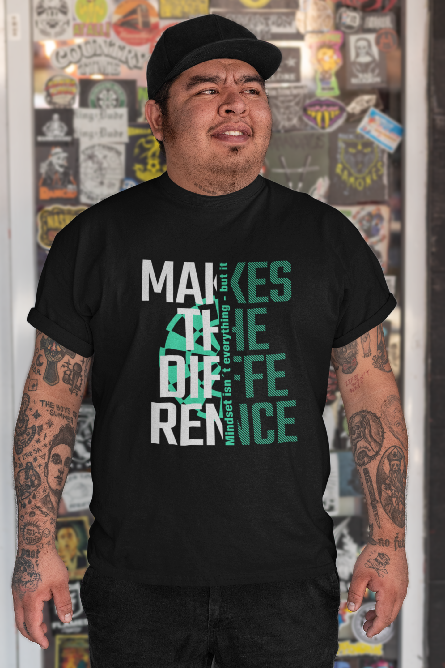 "Mindset makes the Difference" - Premium Shirt