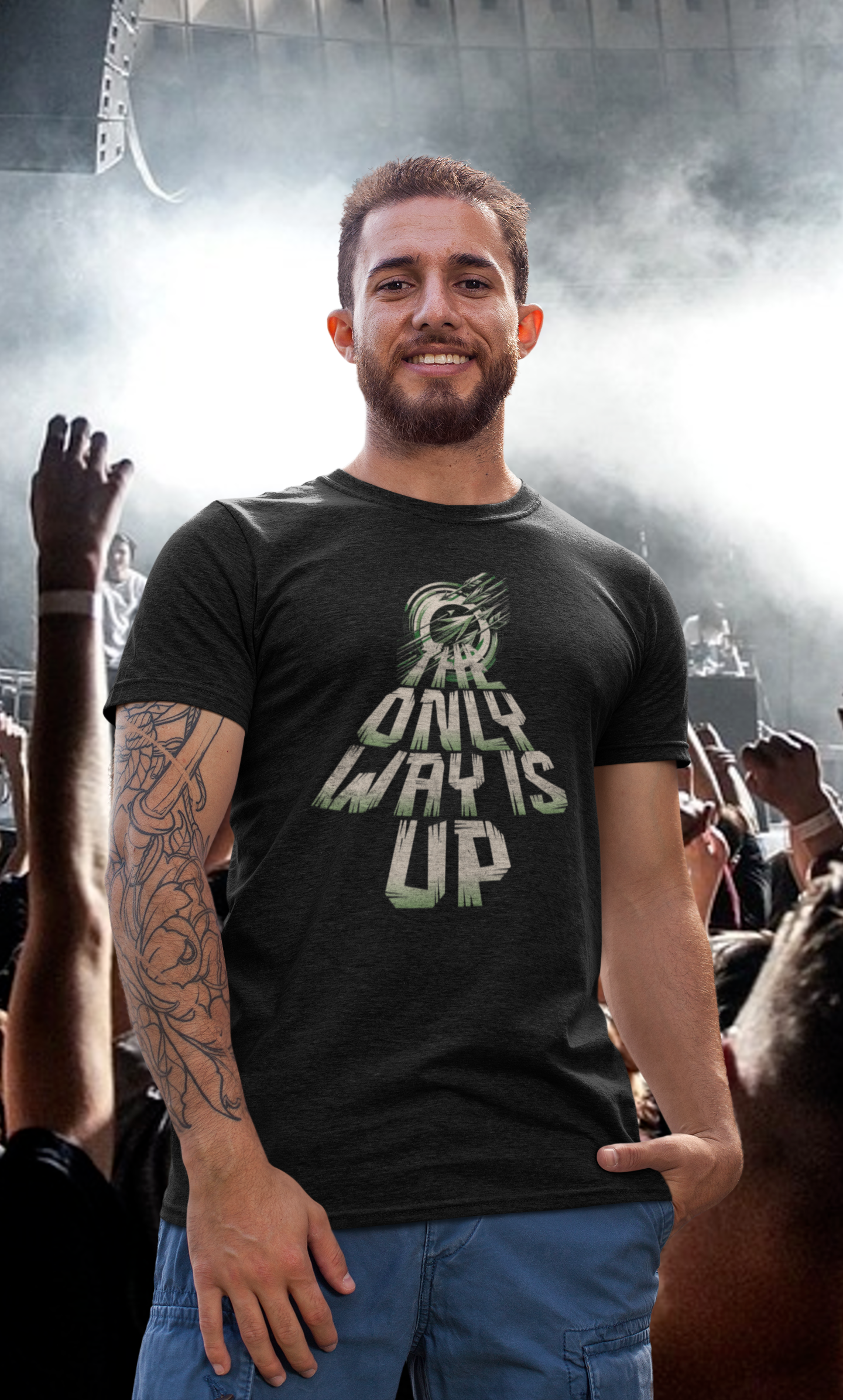 The only way is up - Organic Shirt