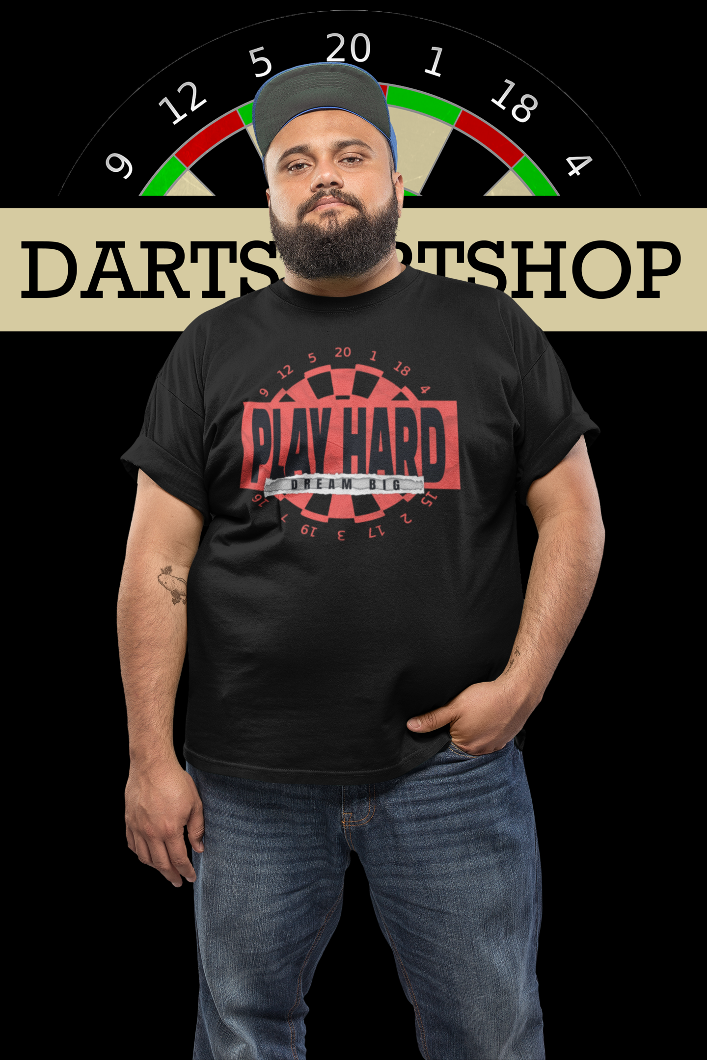 PLAY HARD DREAM BIG - Premium Shirt