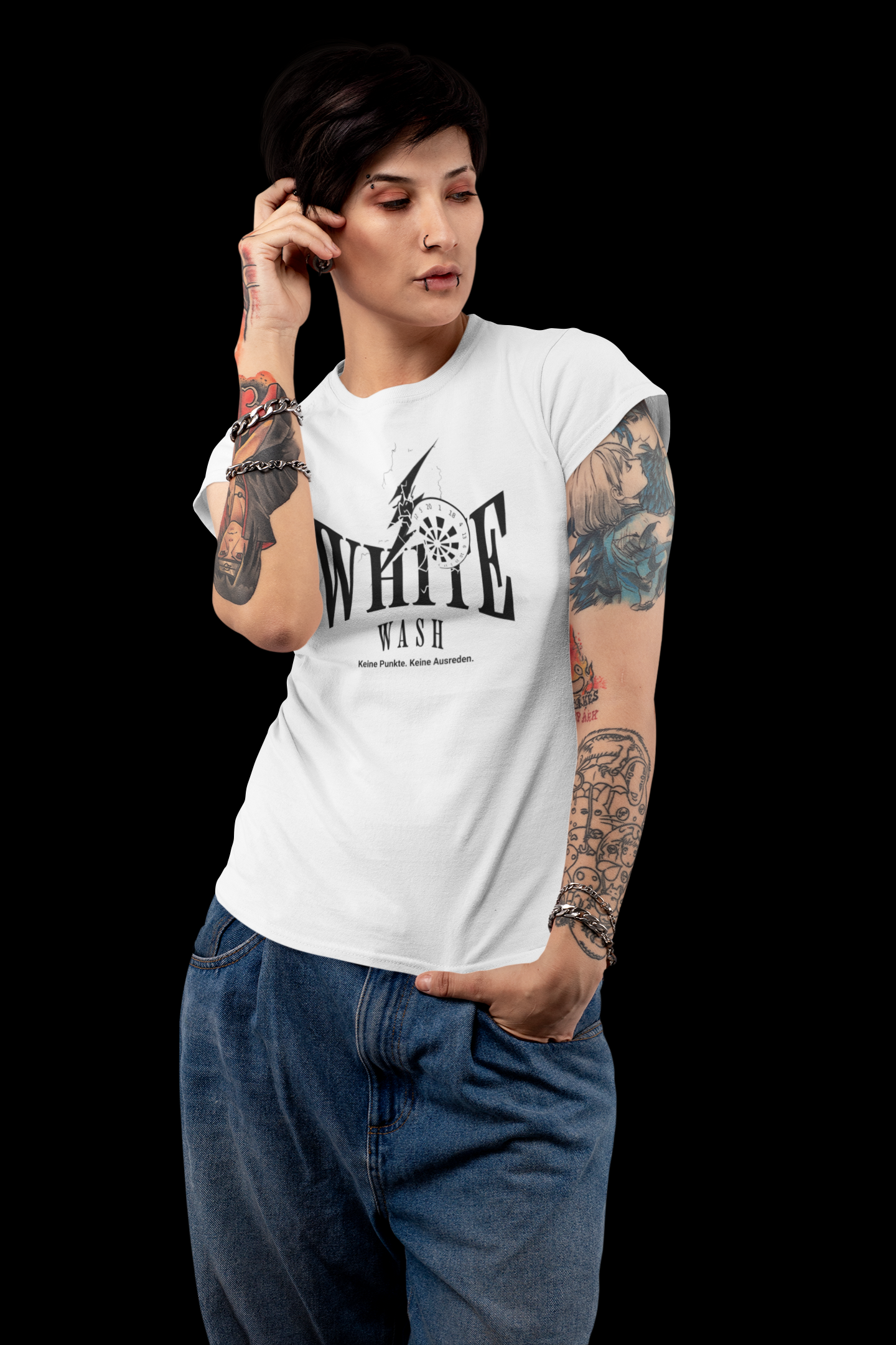 White wash -Ladies Premium Shirt - Ladies Premium Shirt