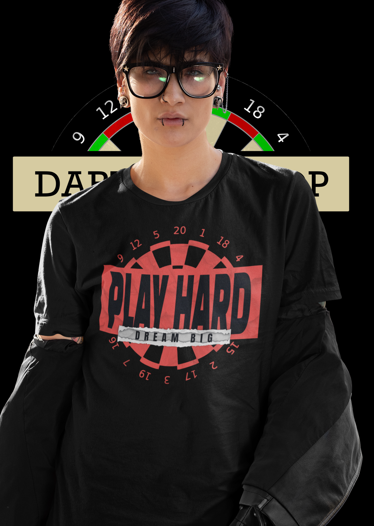 PLAY HARD DREAM BIG - Ladies Premium Shirt