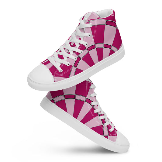 Top Leinenschuhe, Sneaker, Chucks Dartsschuhe für Damen" pink"