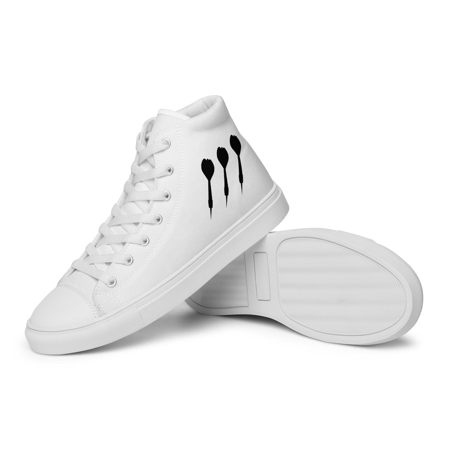 Top Leinenschuhe, Sneaker, Chucks Dartsschuhe für Damen "Black Arrows""