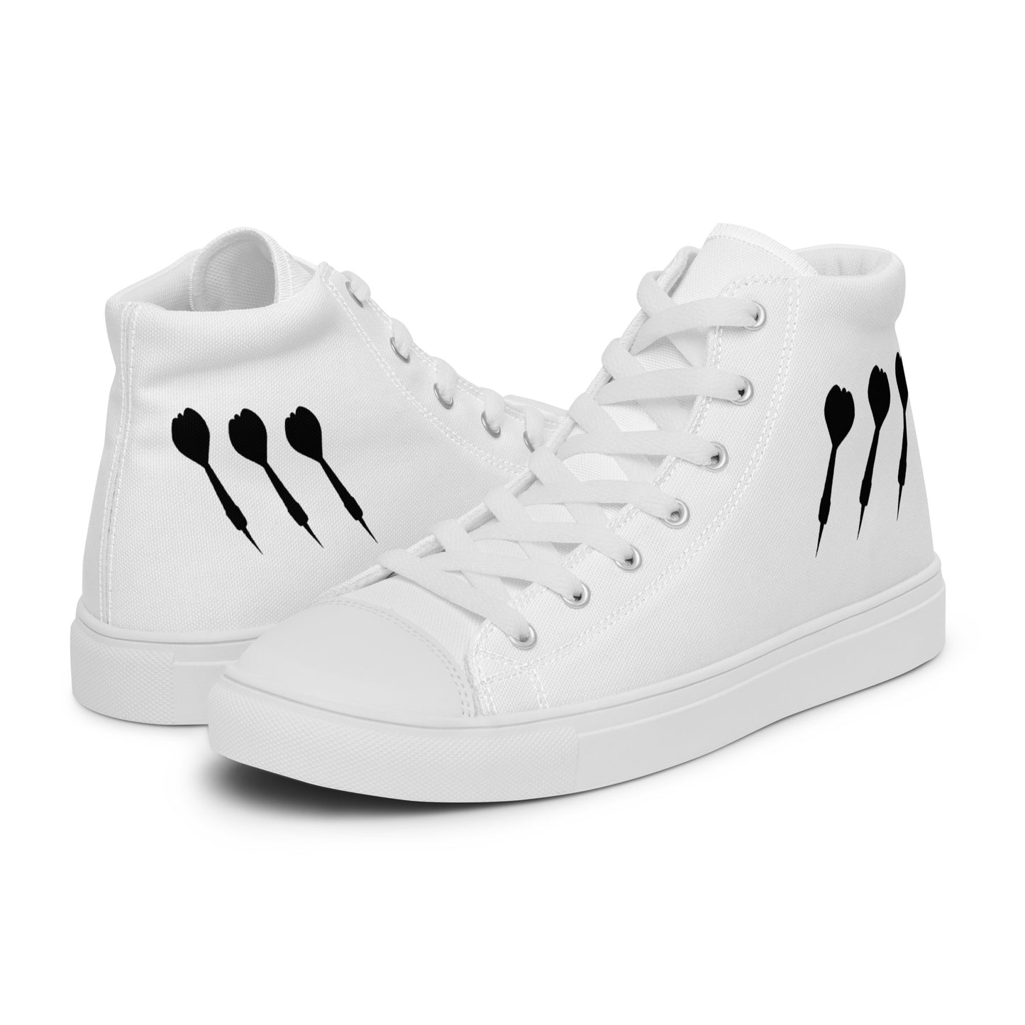 Top Leinenschuhe, Sneaker, Chucks Dartsschuhe für Damen "Black Arrows""