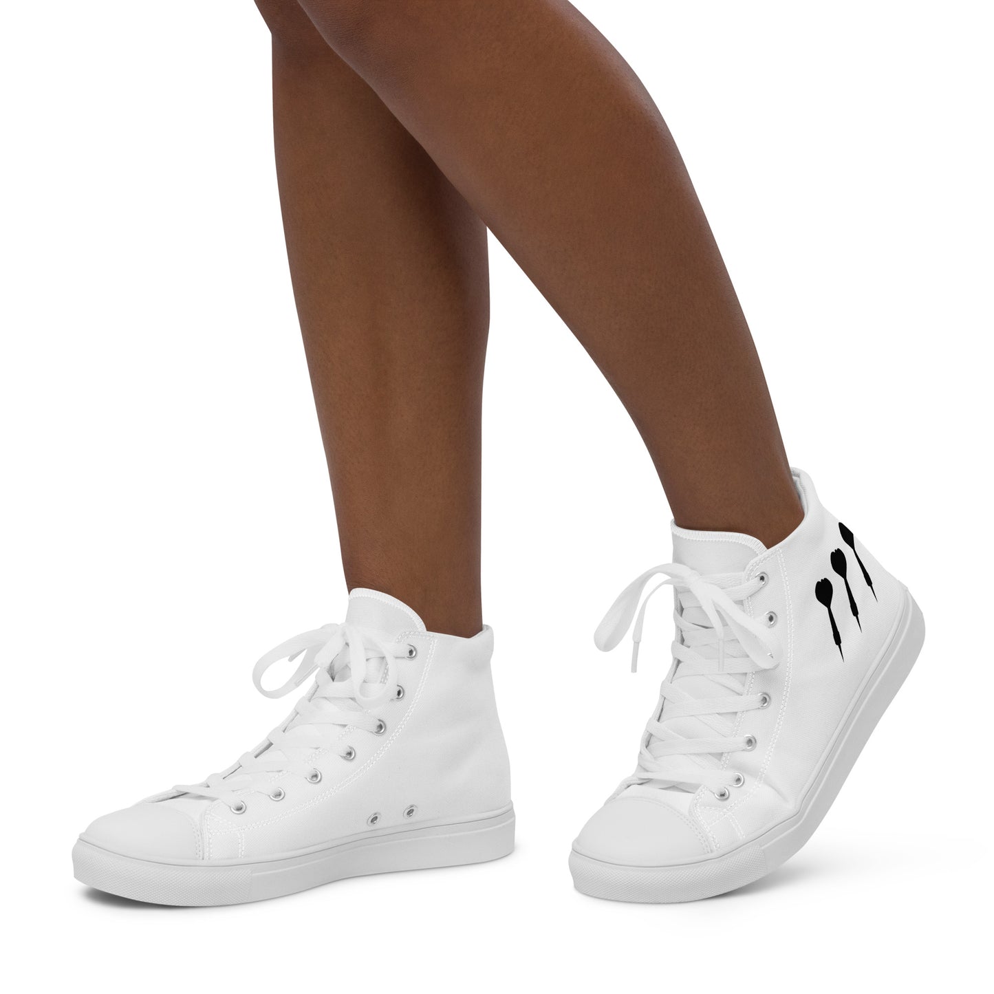 Top Leinenschuhe, Sneaker, Chucks Dartsschuhe für Damen "Black Arrows""