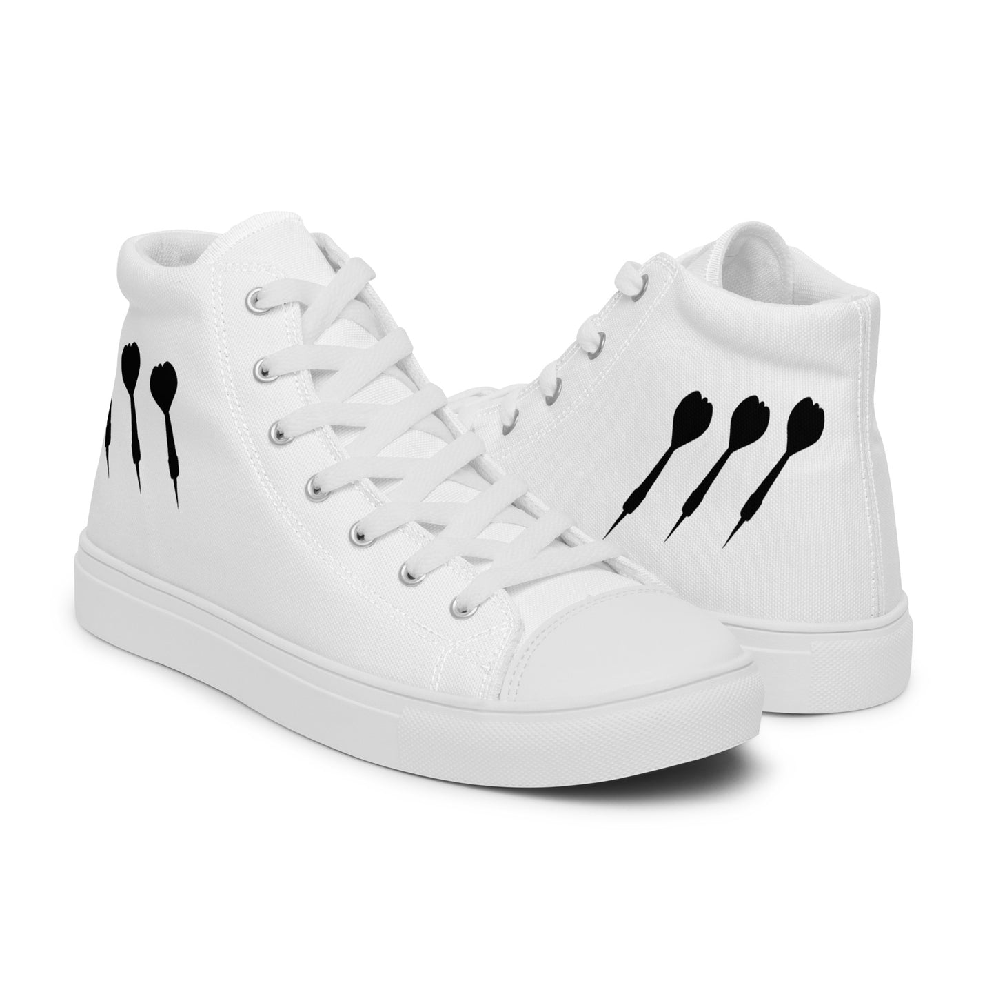 Top Leinenschuhe, Sneaker, Chucks Dartsschuhe für Damen "Black Arrows""