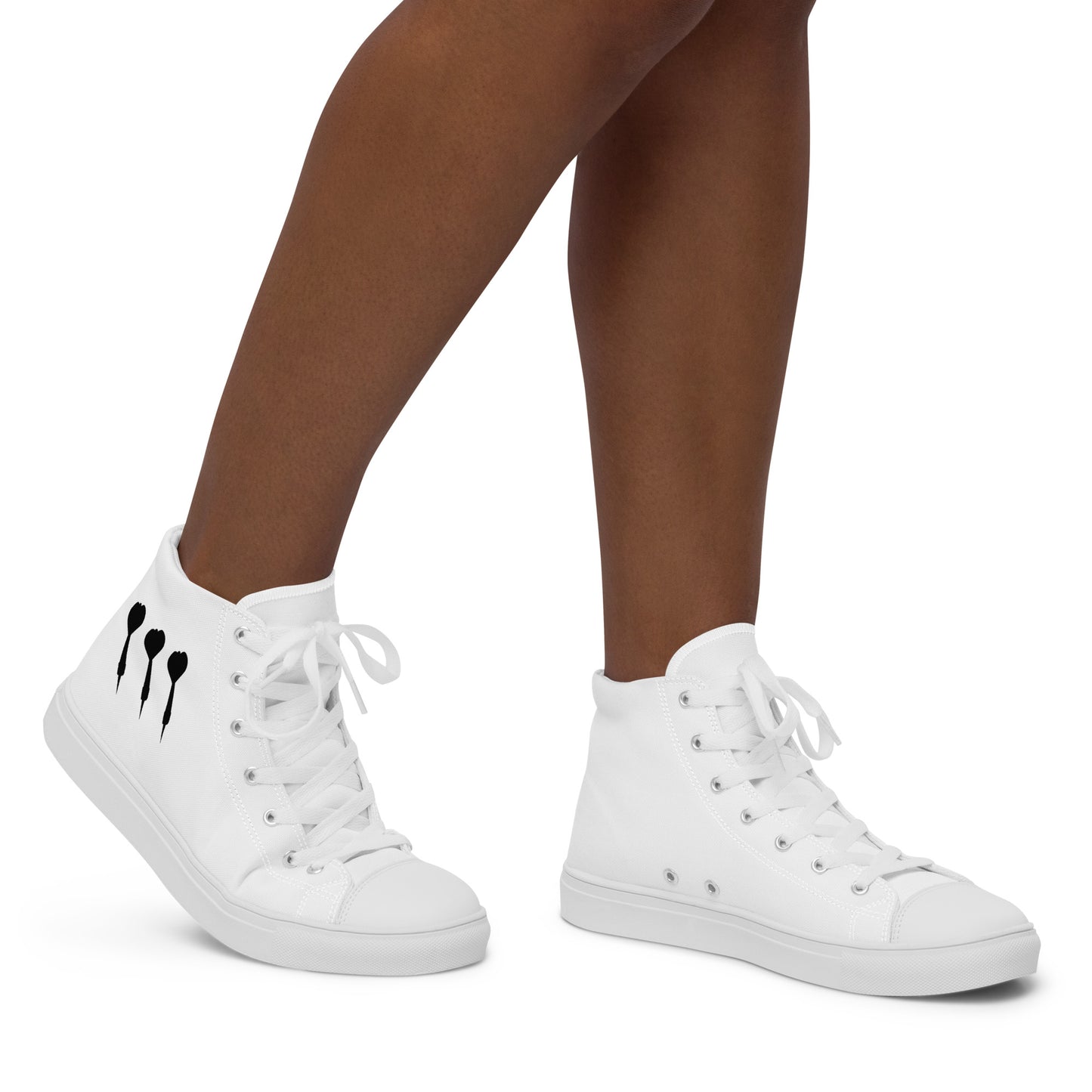 Top Leinenschuhe, Sneaker, Chucks Dartsschuhe für Damen "Black Arrows""