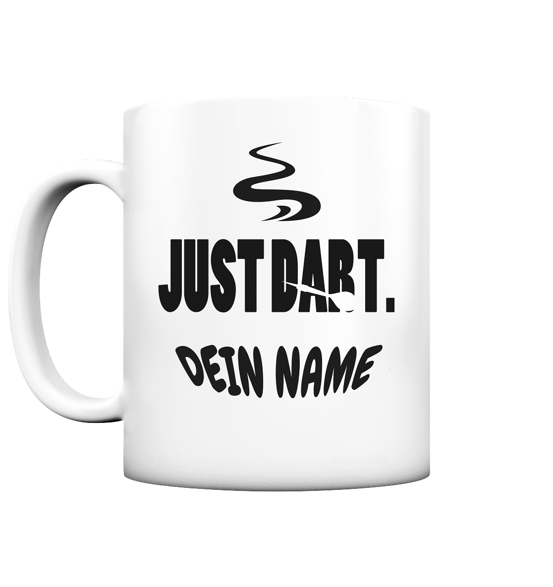 Tasse Energy "Just Dart" + Namen
