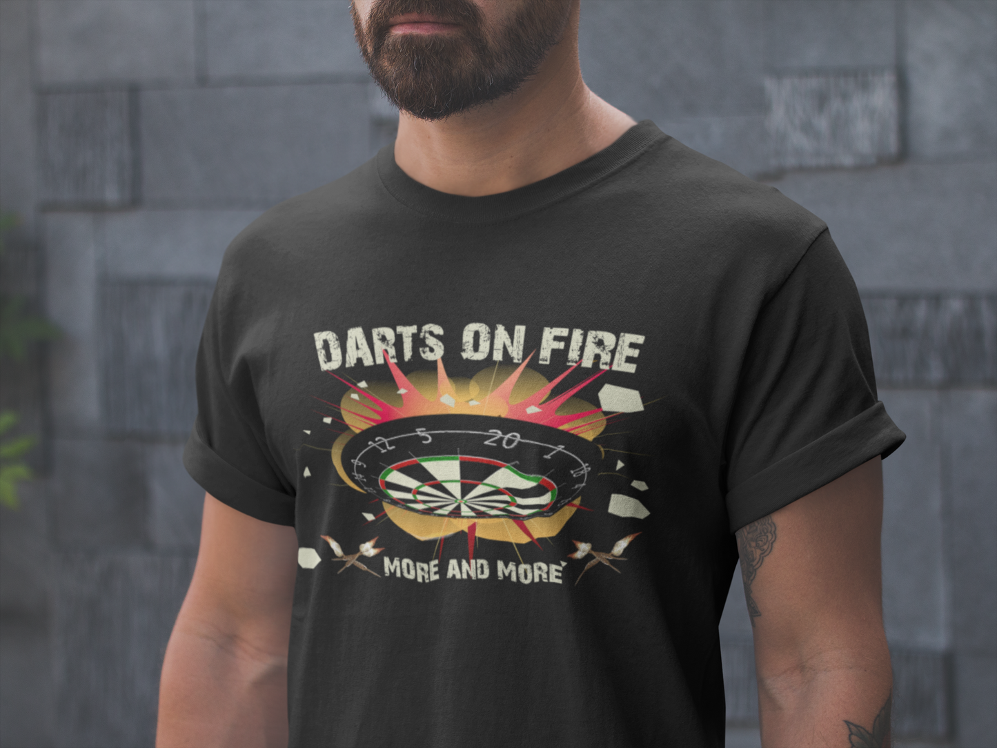 "Darts on fire" - Premium Shirt