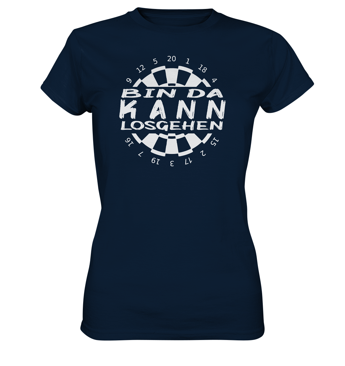 "Bin da..." - Ladies Premium Shirt