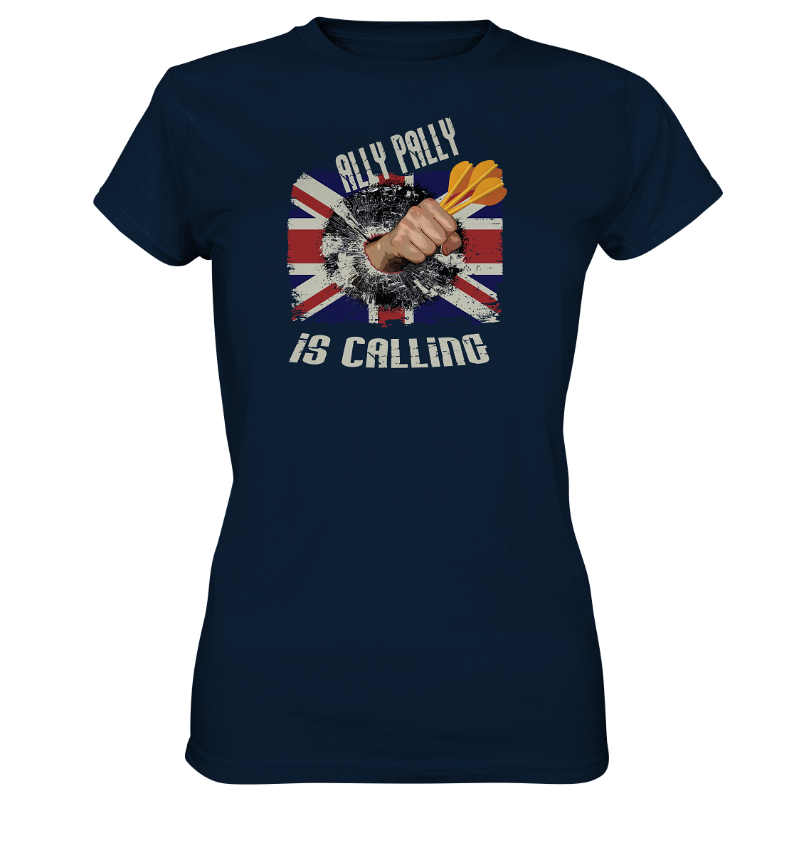 "Ally Pally is calling" - Ladies Premium Shirt