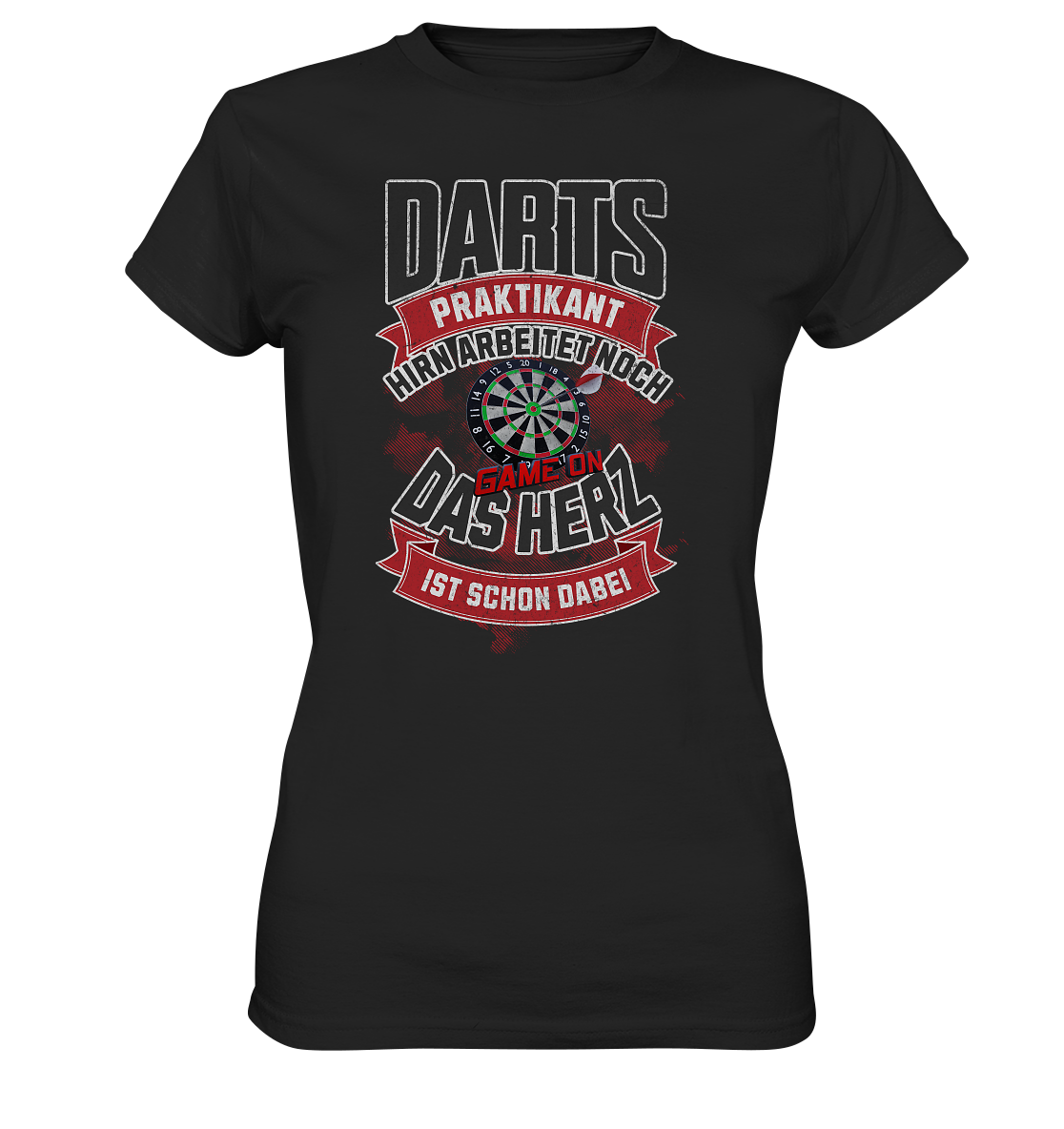 "Darts Praktikant" - Ladies Premium Shirt