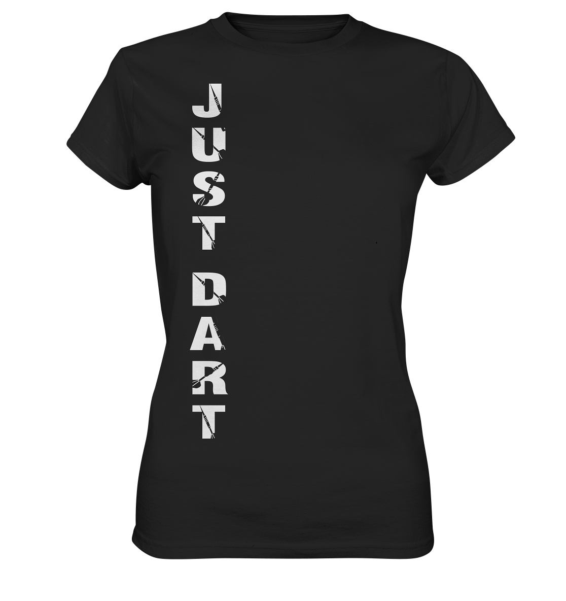 "Just Dart vertikal" - Ladies Premium Shirt