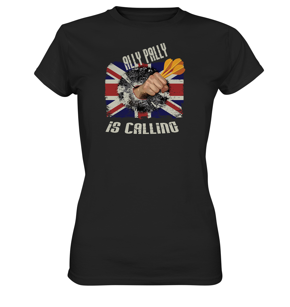 "Ally Pally is calling" - Ladies Premium Shirt