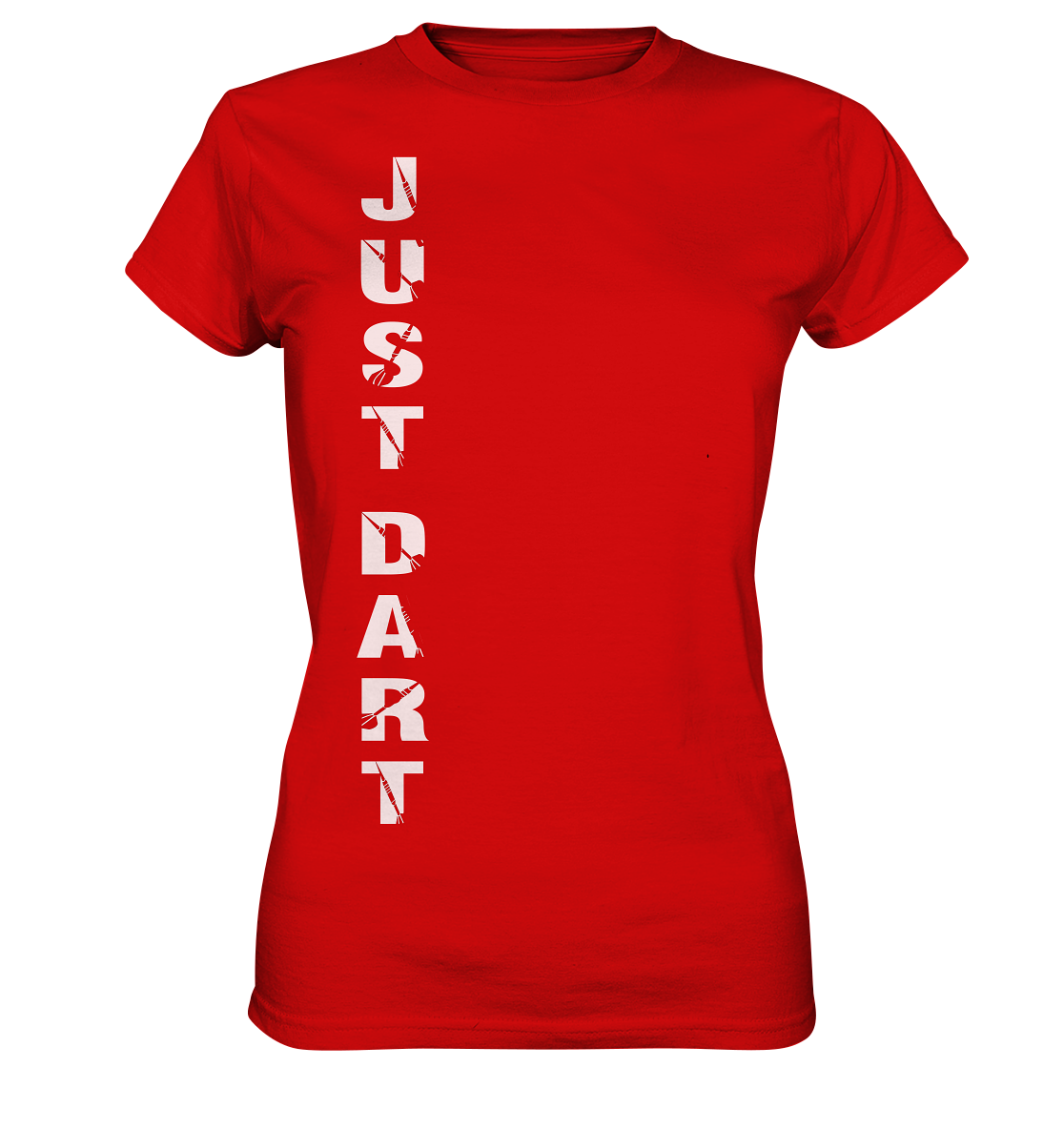 "Just Dart vertikal" - Ladies Premium Shirt