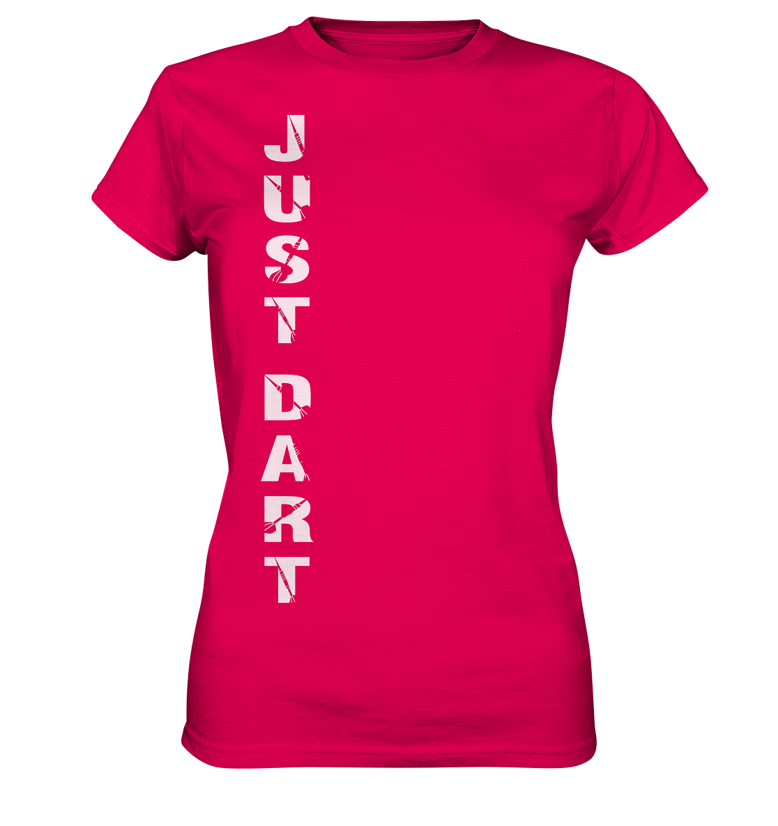 "Just Dart vertikal" - Ladies Premium Shirt