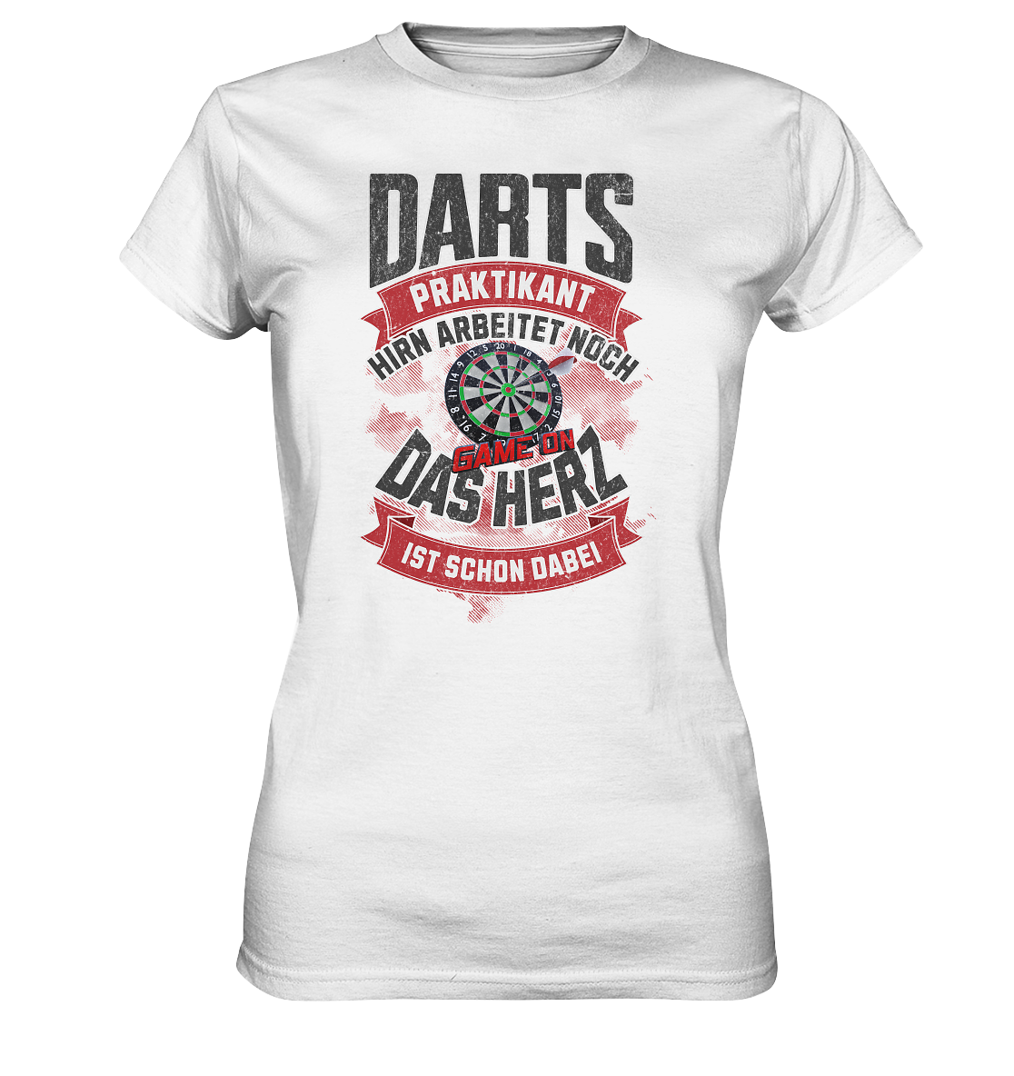 "Darts Praktikant" - Ladies Premium Shirt