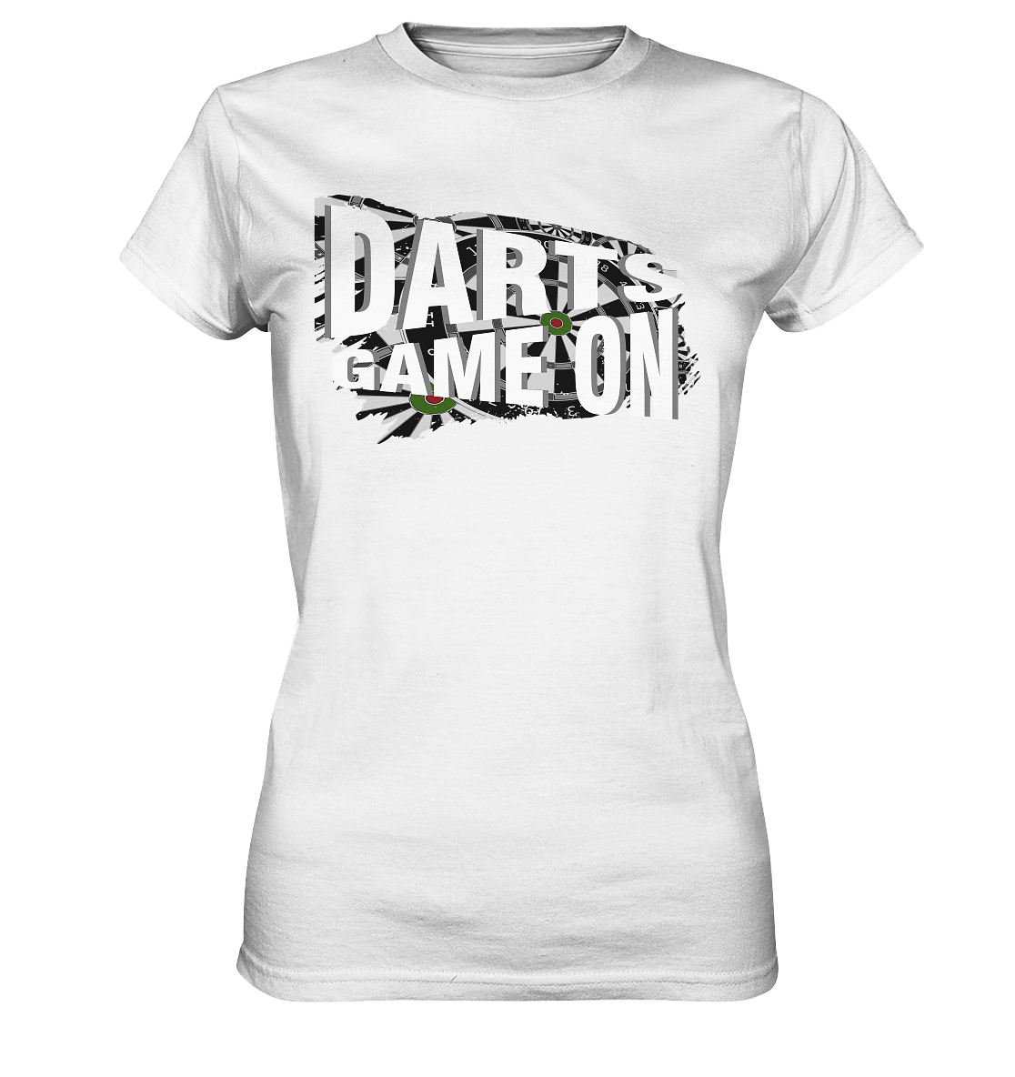 "Darts Game on" - Ladies Premium Shirt