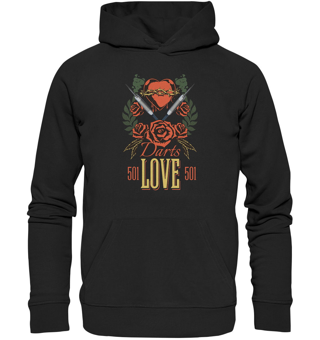 "Darts Love" - Premium Unisex Hoodie