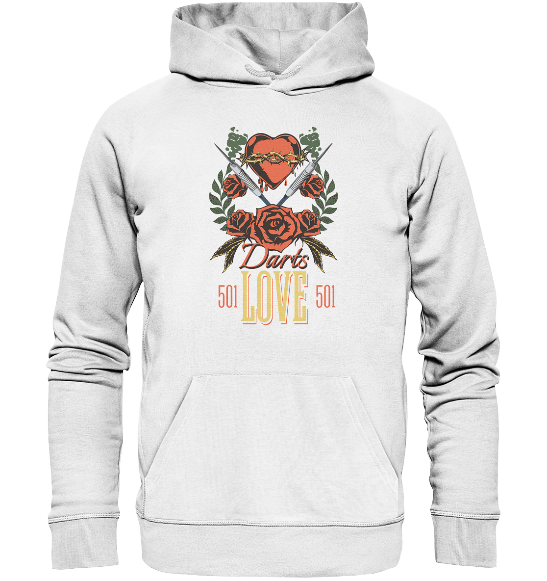 "Darts Love" - Premium Unisex Hoodie