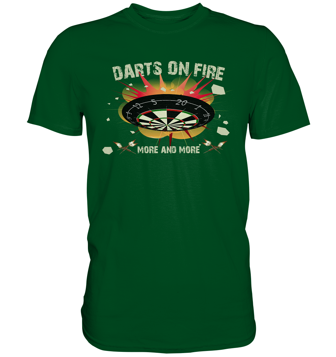 "Darts on fire" - Premium Shirt
