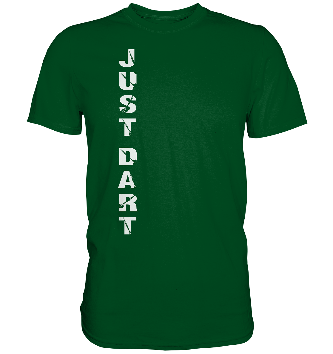"Just Dart vertikal" - Premium Shirt