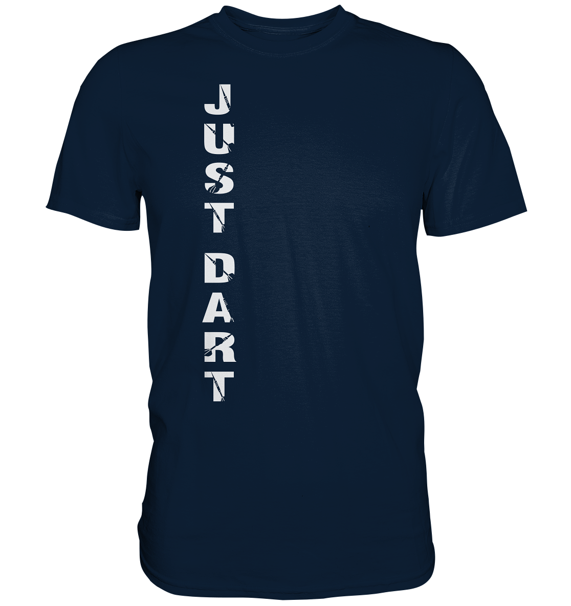 "Just Dart vertikal" - Premium Shirt