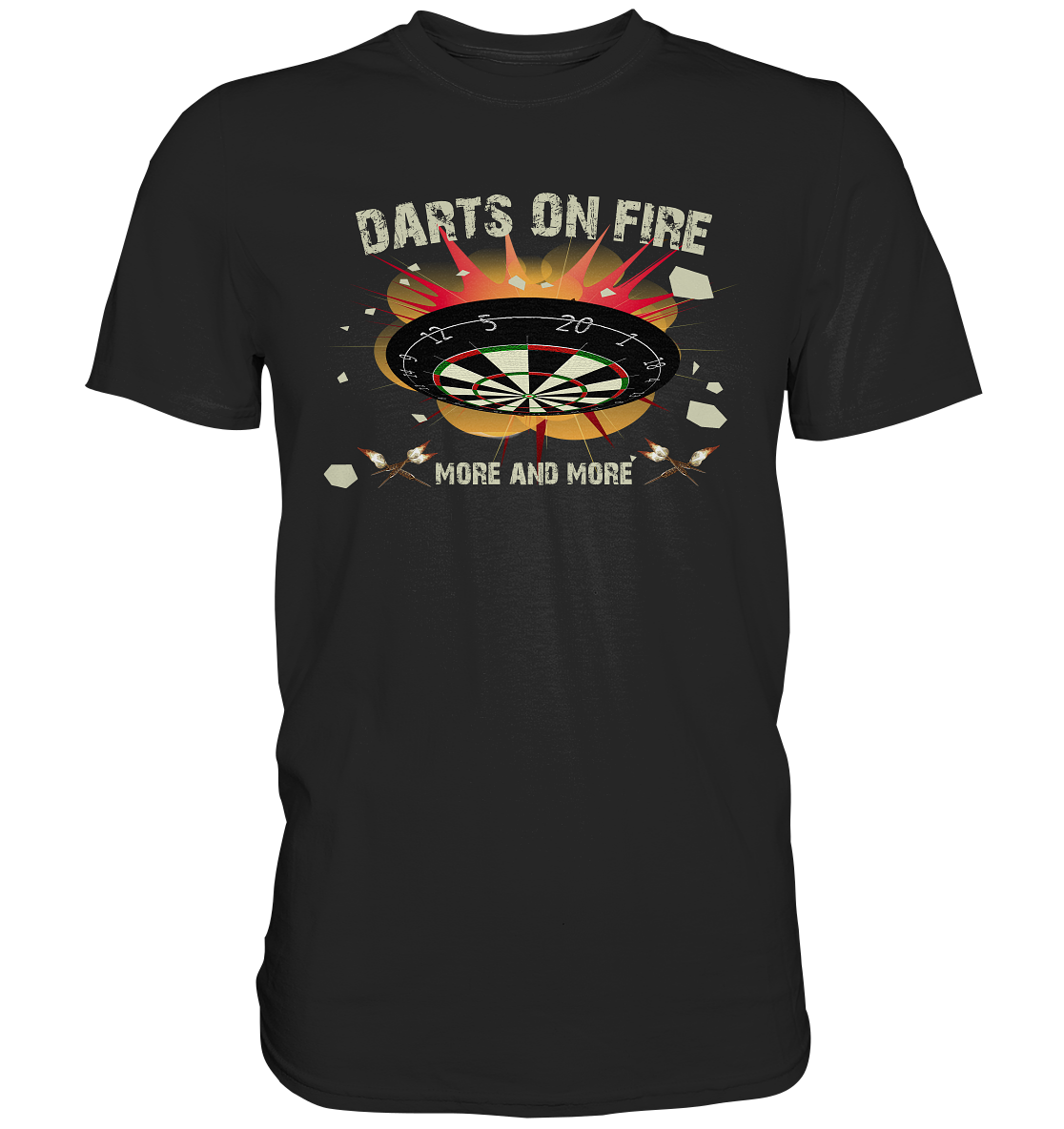 "Darts on fire" - Premium Shirt