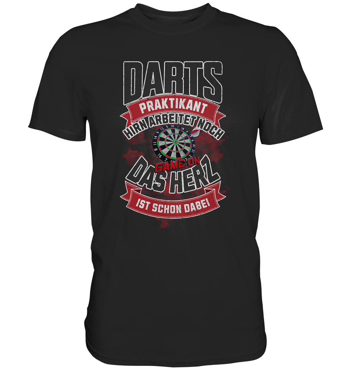 "Darts Praktikant" - Premium Shirt