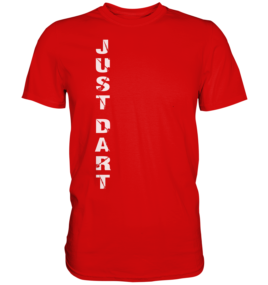 "Just Dart vertikal" - Premium Shirt