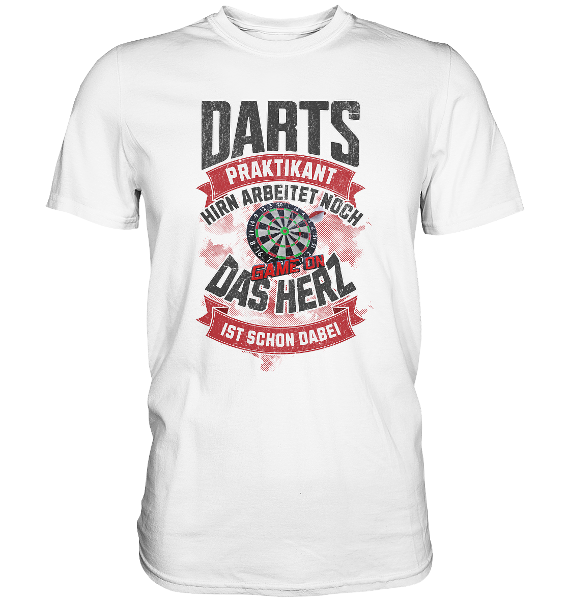 "Darts Praktikant" - Premium Shirt