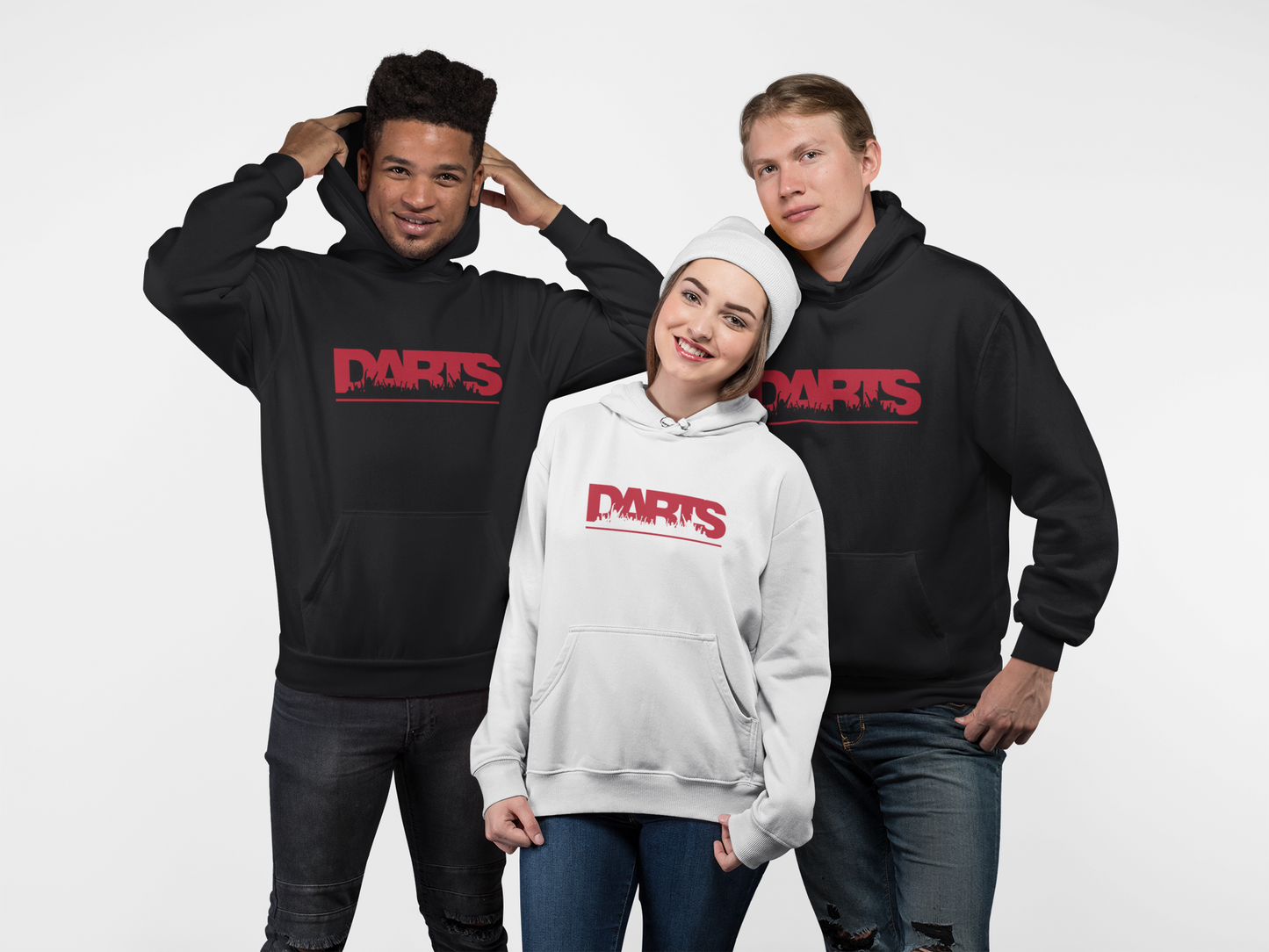 "Darts Crowd" - Premium Unisex Hoodie
