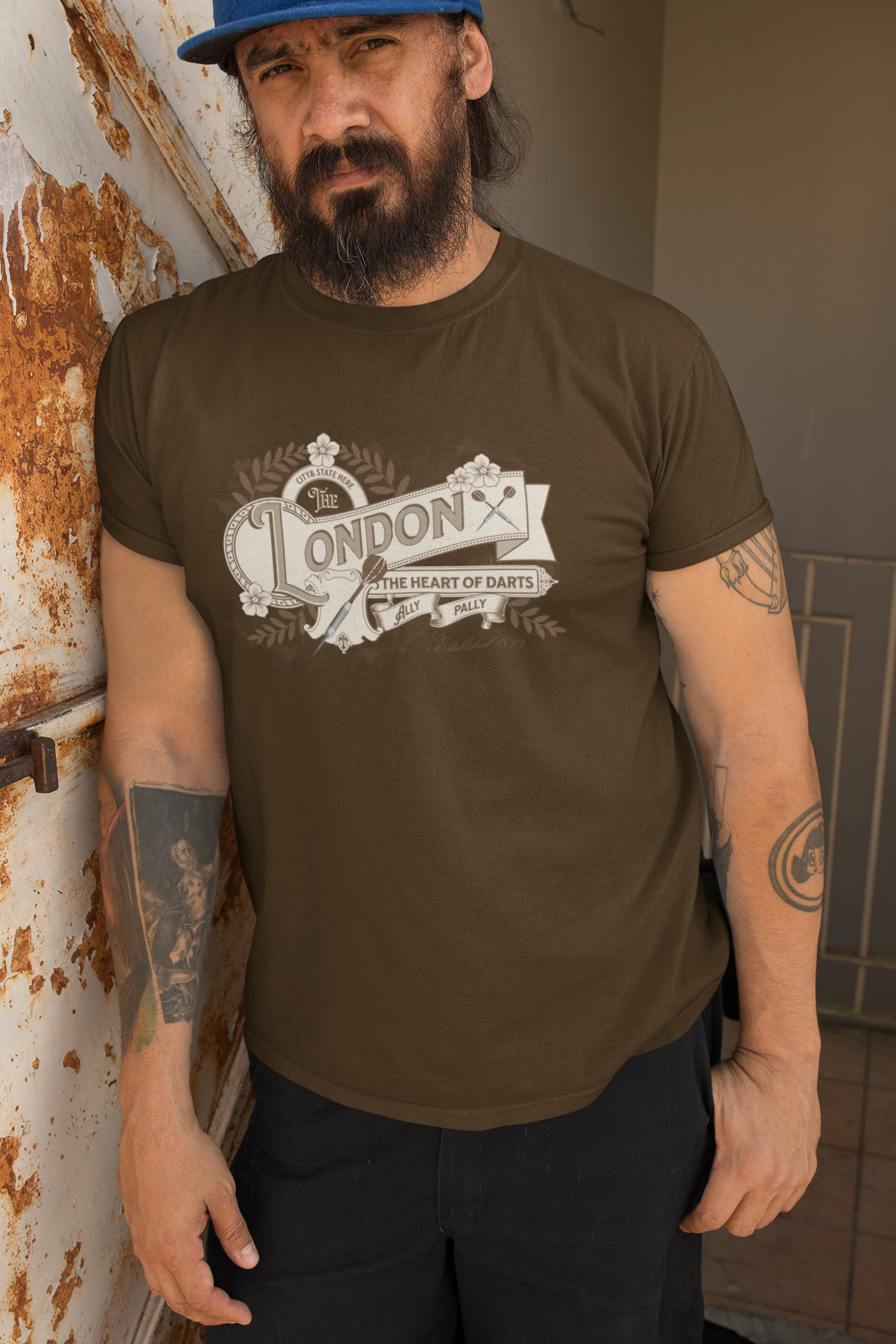 "London Heart of Darts" - Premium Shirt