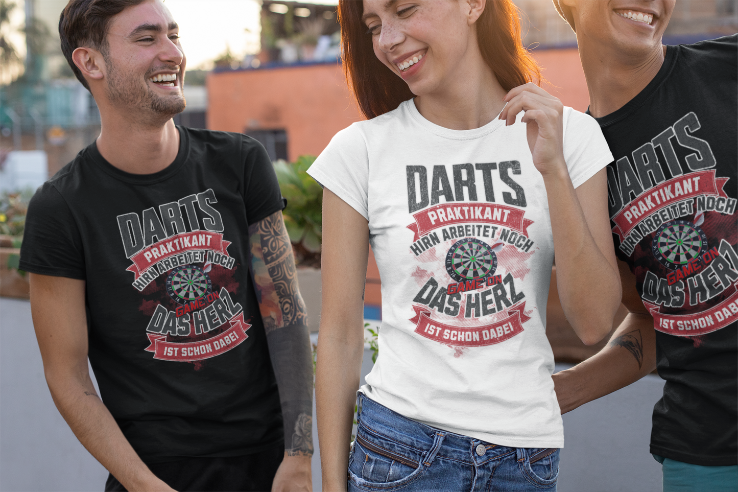 "Darts Praktikant" - Ladies Premium Shirt