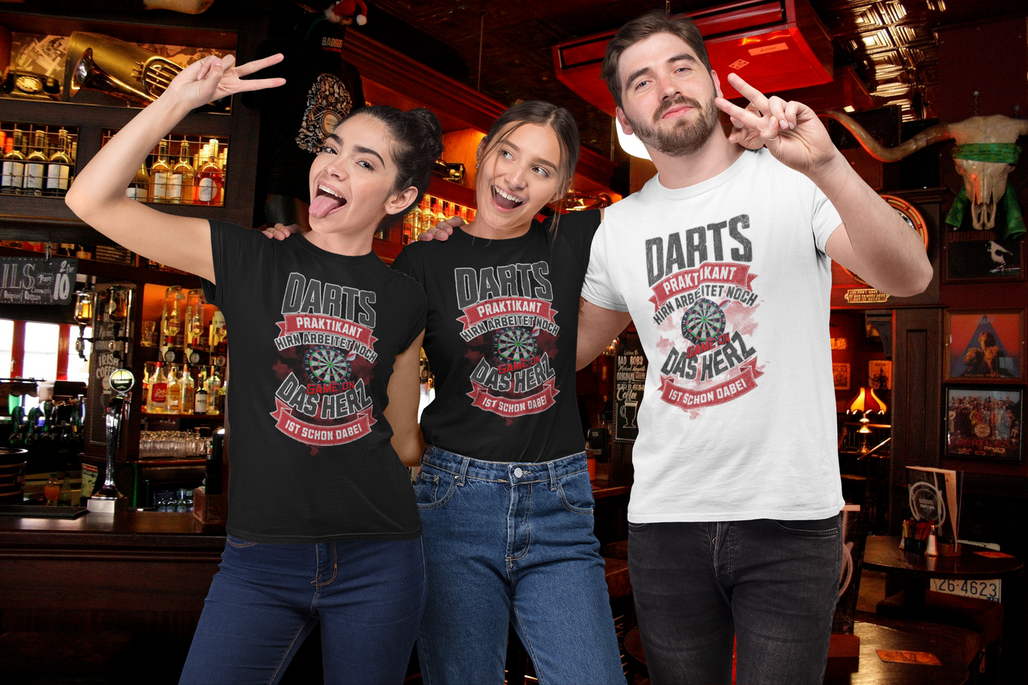 "Darts Praktikant" - Premium Shirt
