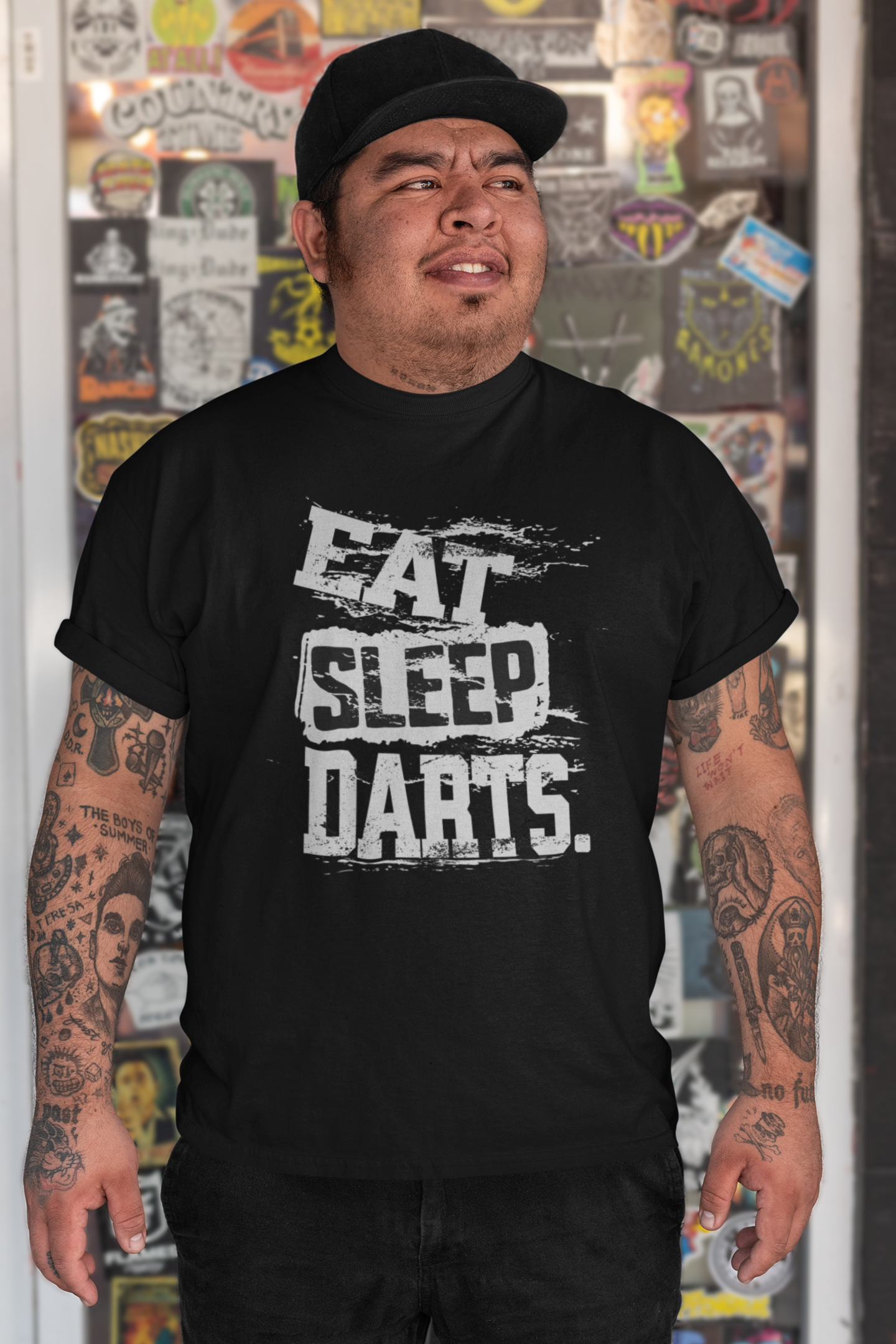 "Eat Sleep Darts." - Premium Shirt