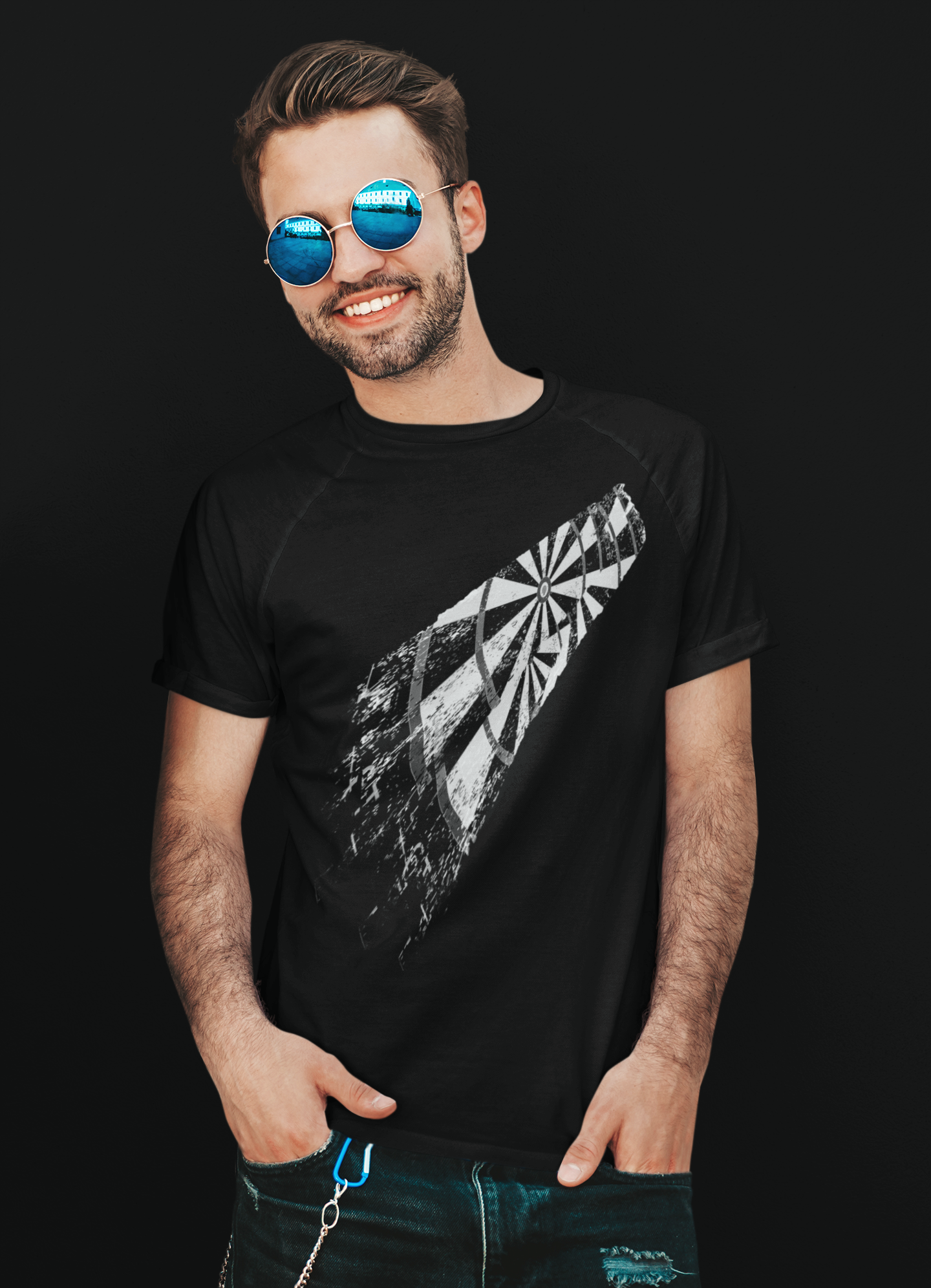 Dartboard Vintage pur - Organic Shirt