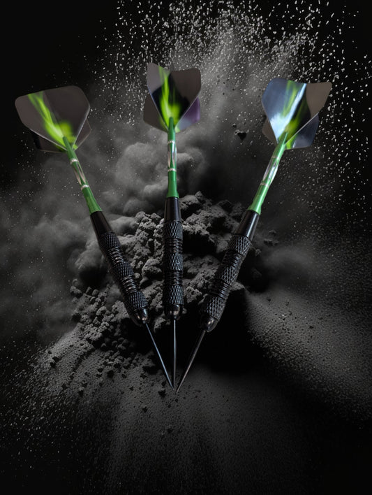 Darts Set "Green Power"