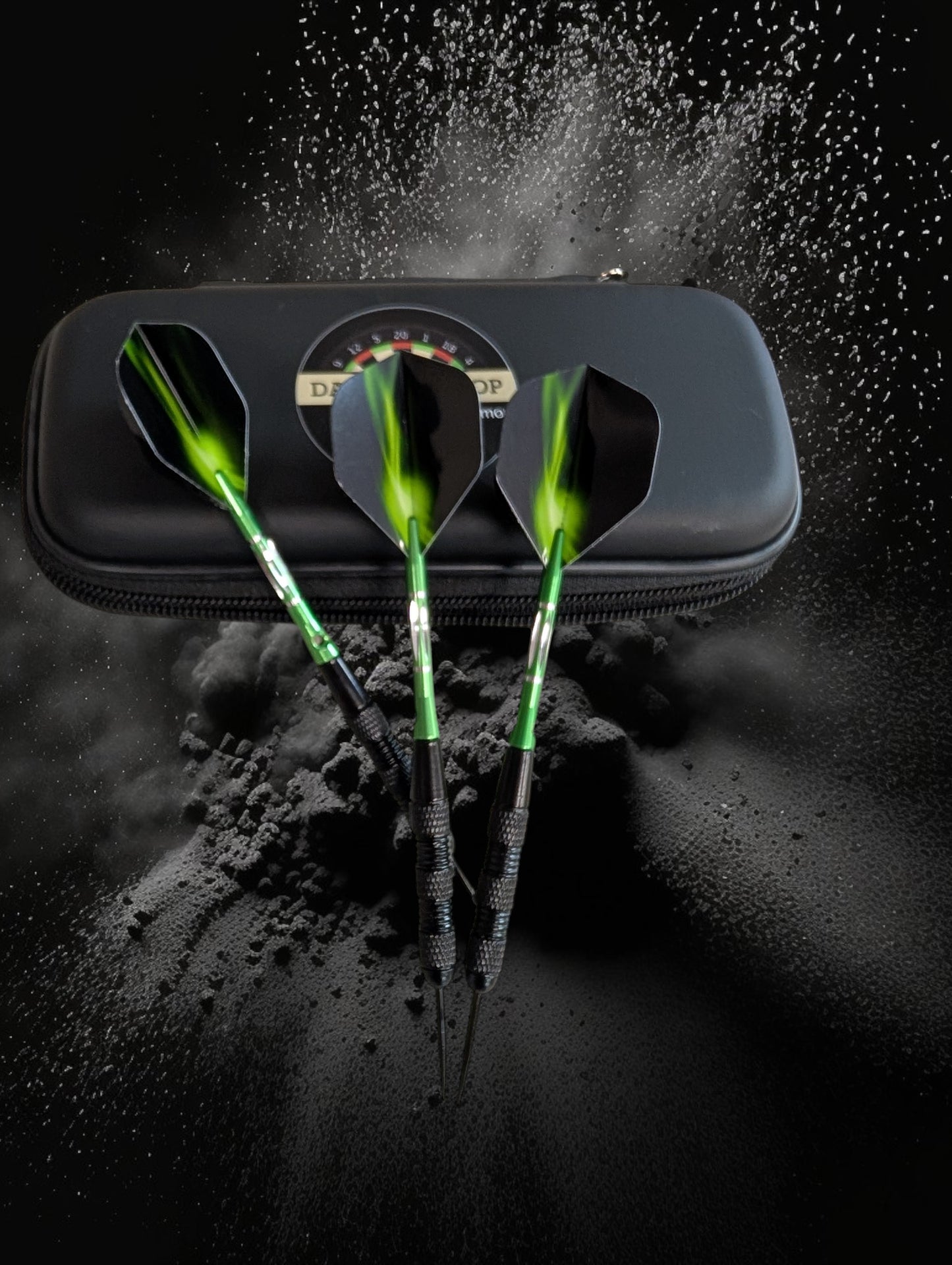 Darts Set "Green Power"