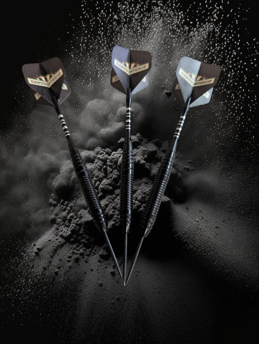 Darts Set "Dartshirtshop Black Edition "