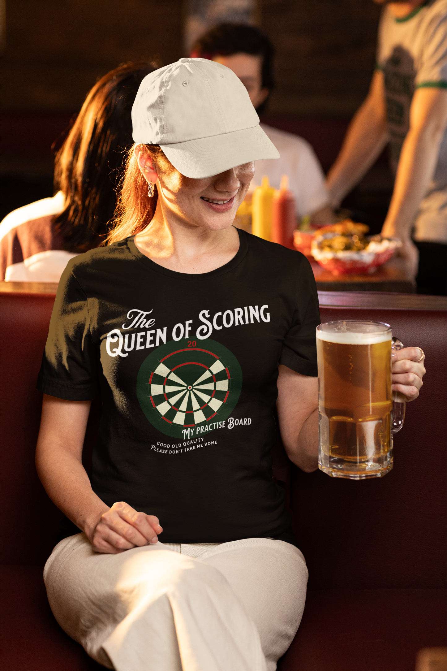 The Queen of Scoring - Ladies Premium Shirt