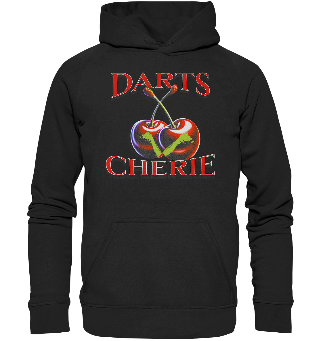 "Darts Cherie" - Premium Unisex Hoodie