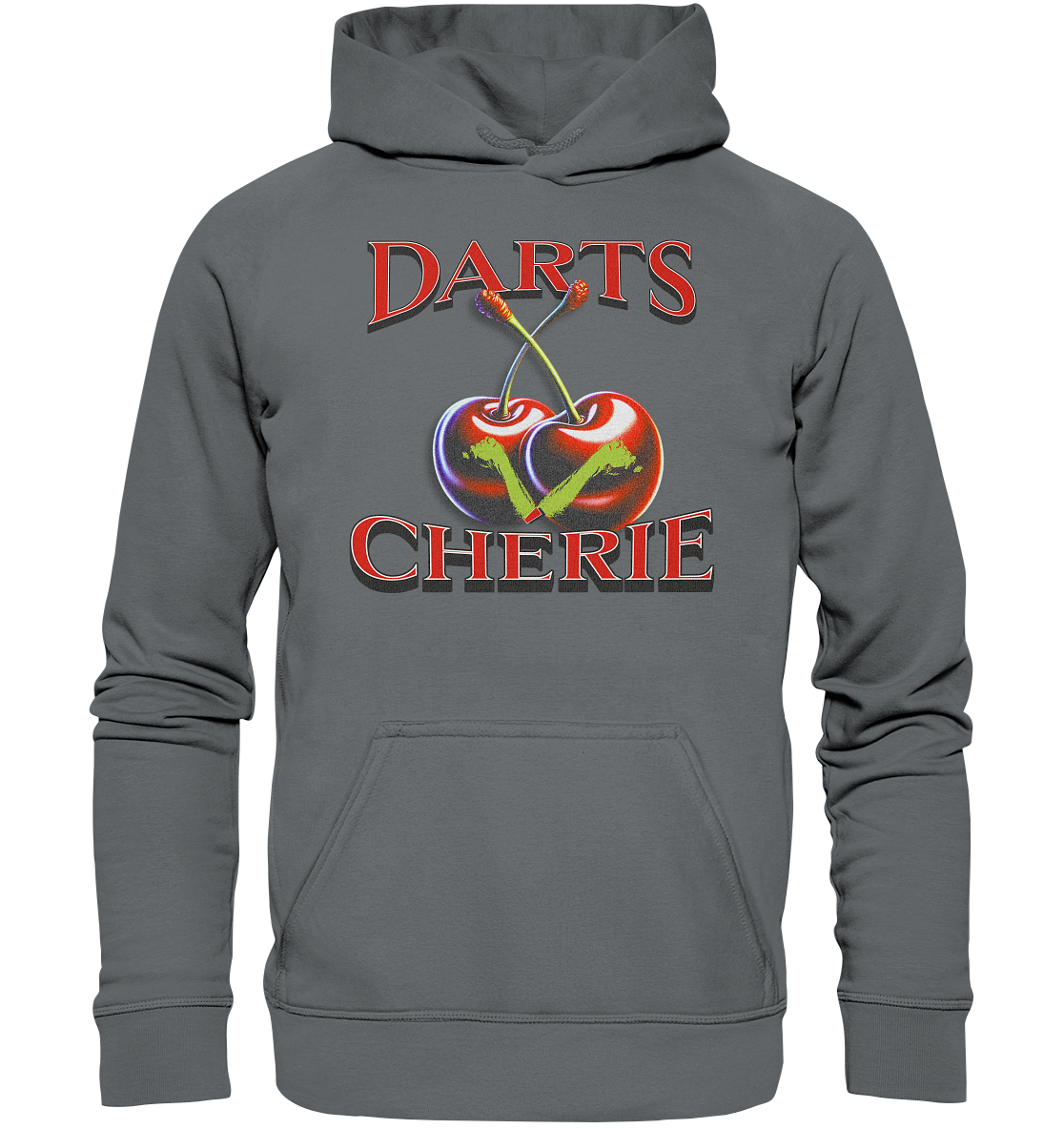 "Darts Cherie" - Premium Unisex Hoodie