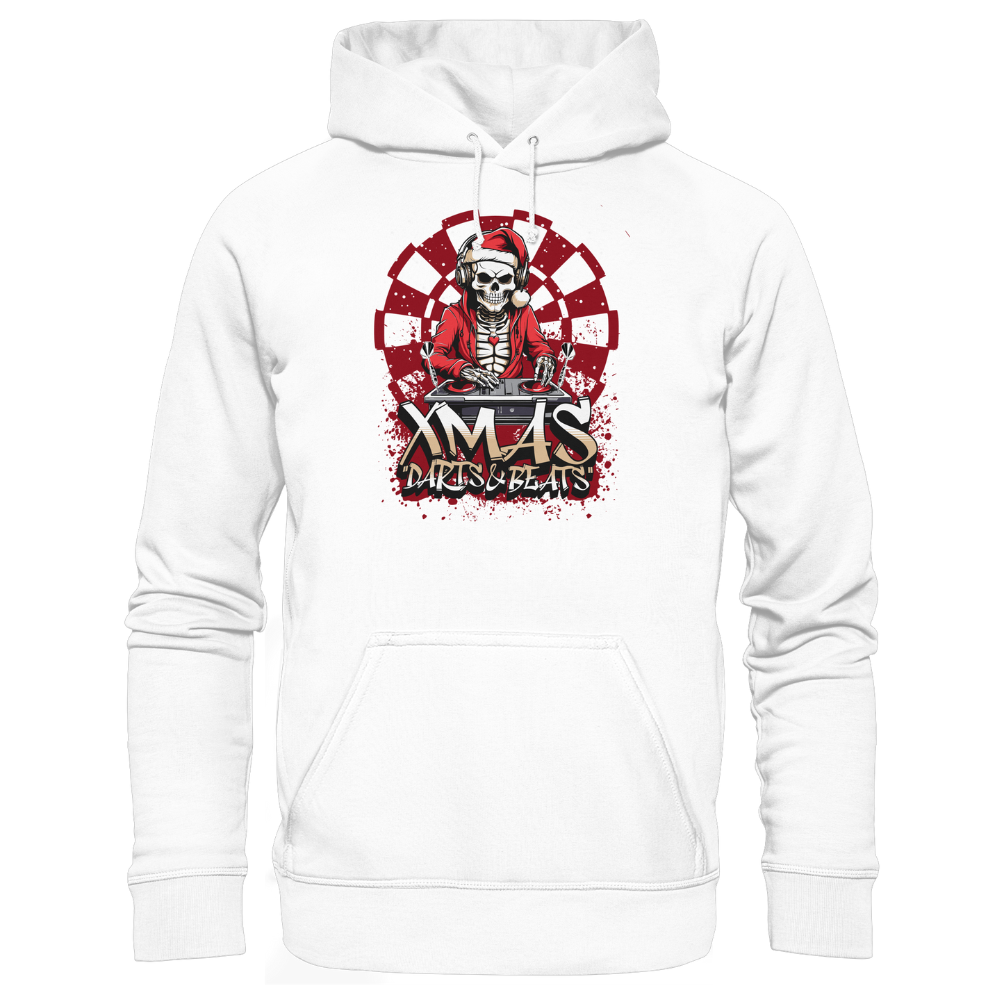 Xmas Darts & Beats - Premium Unisex Hoodie