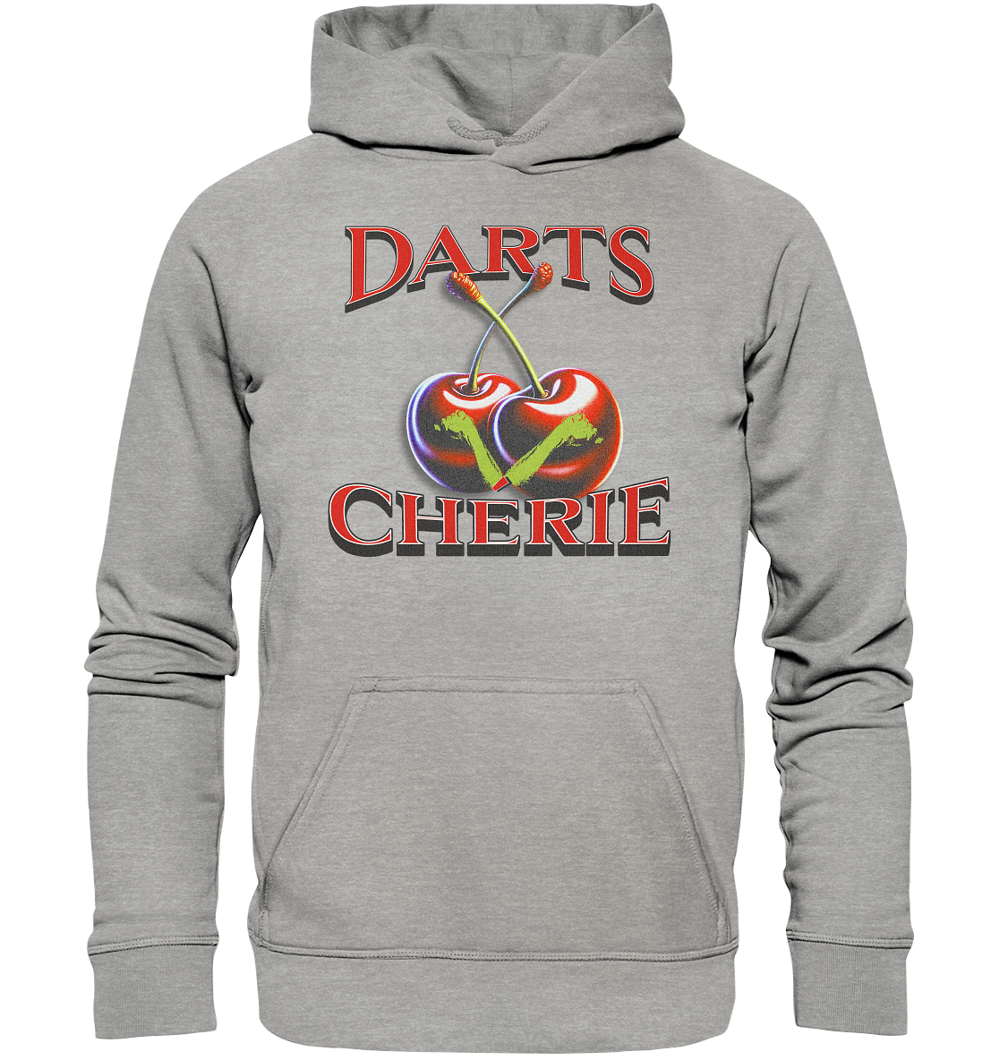 "Darts Cherie" - Premium Unisex Hoodie