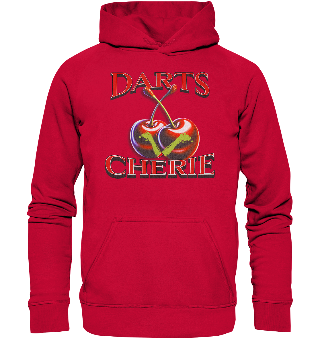 "Darts Cherie" - Premium Unisex Hoodie