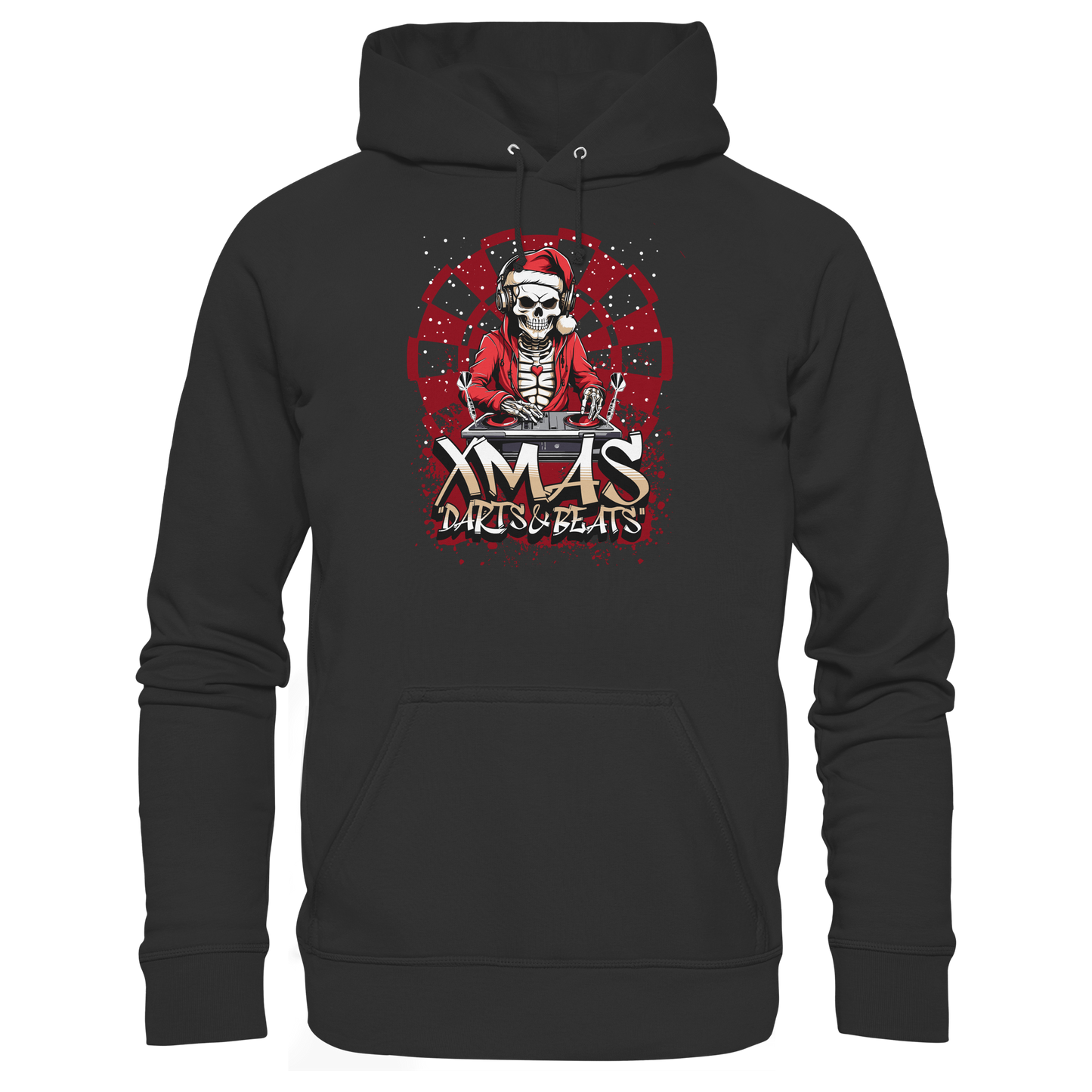 Xmas Darts & Beats - Premium Unisex Hoodie