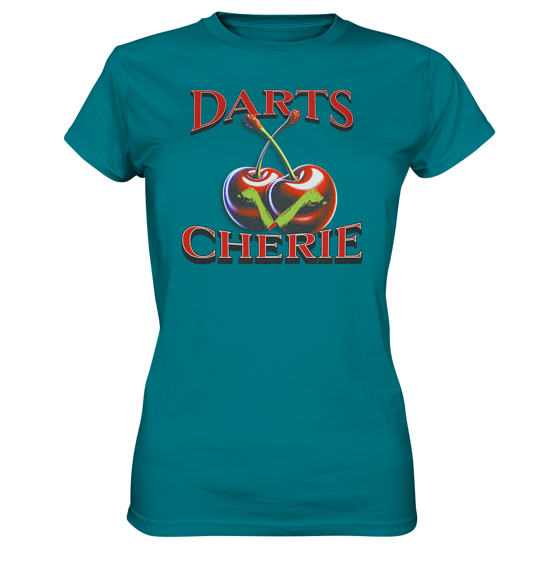 "Darts Cherie" - Ladies Premium Shirt