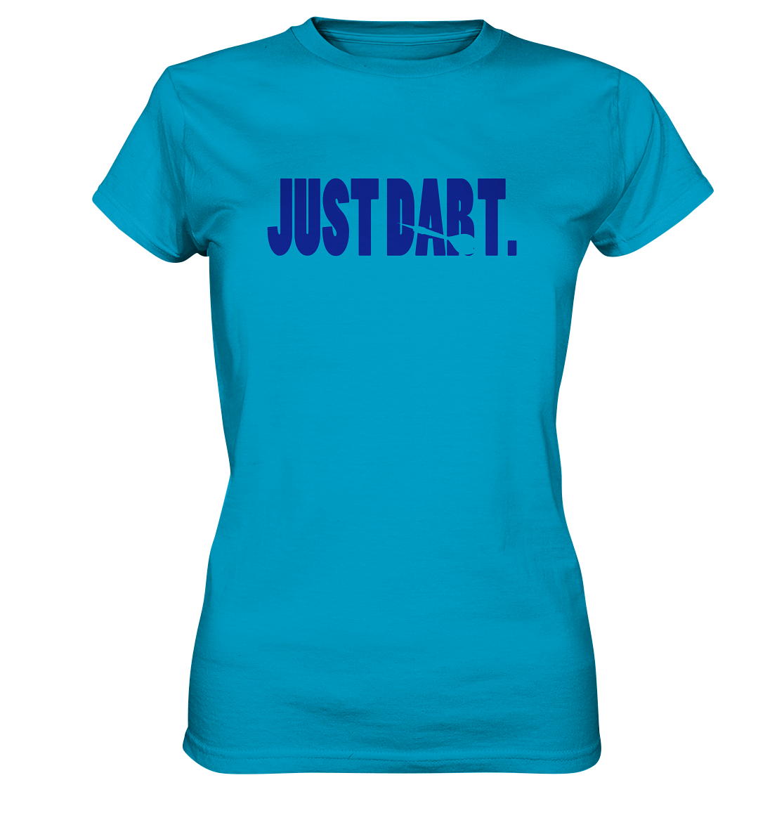 "JUST DART" blue Edition - Ladies Premium Shirt